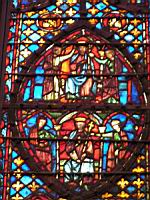 Paris, Sainte Chapelle (haute), Vitrail (06)